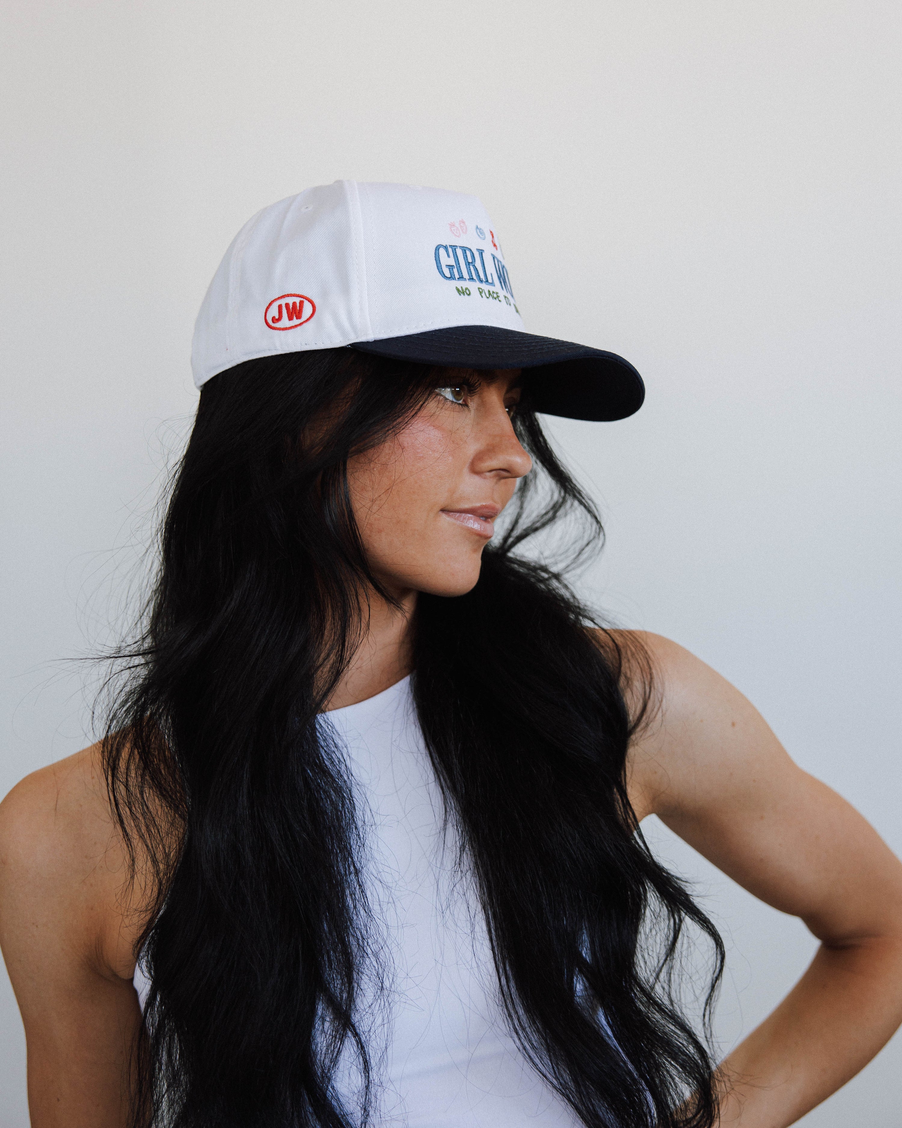 GIRL WORLD HAT IN NAVY